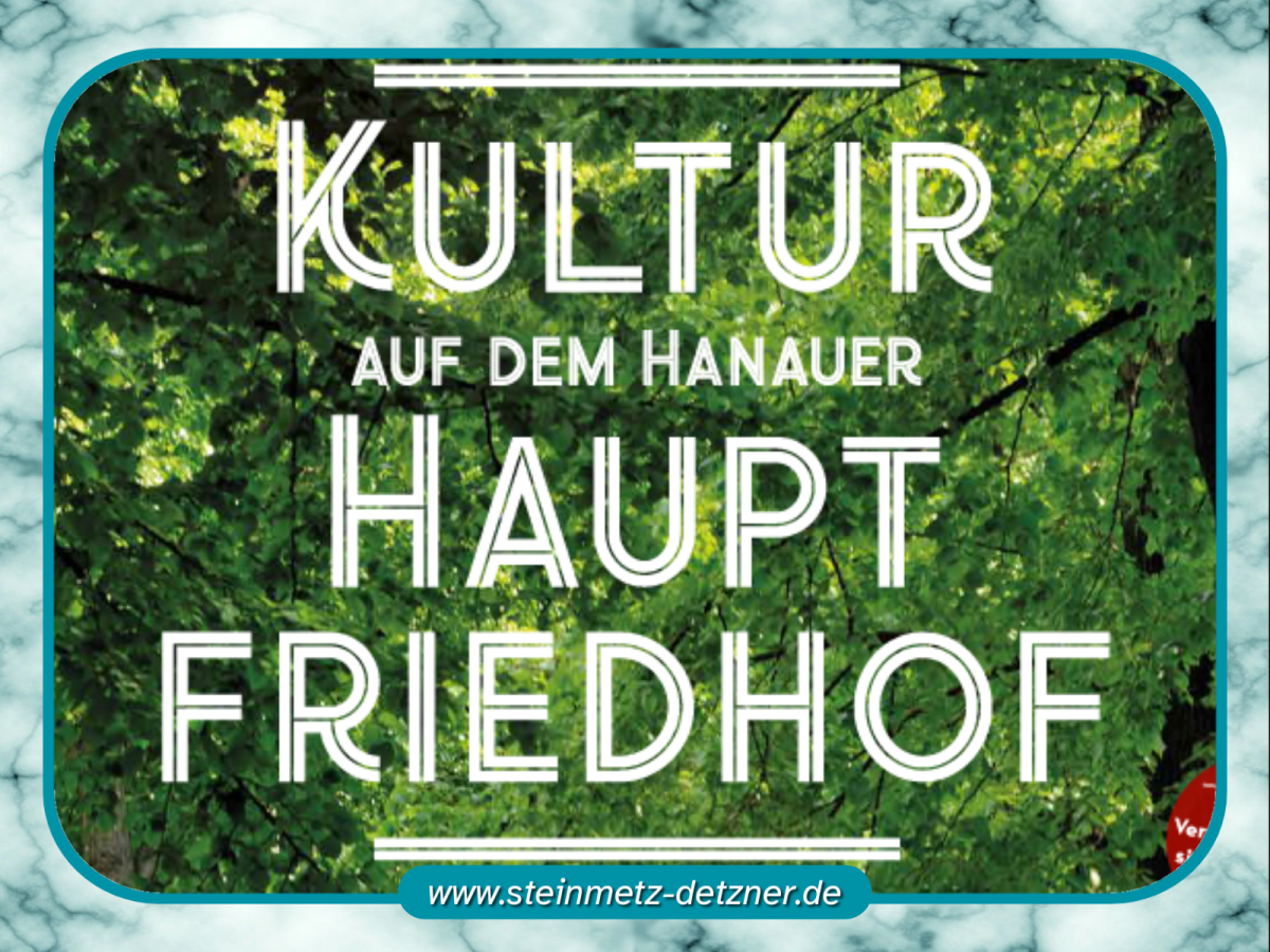 Veranstaltungsreihe „Kultur auf dem Hanauer Hauptfriedhof“ wird auch 2023 fortgesetzt.
